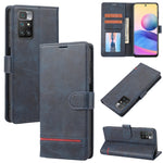 Custodia in pelle con flip a portafoglio per Xiaomi Redmi 9T, Redmi 10 4G, Redmi