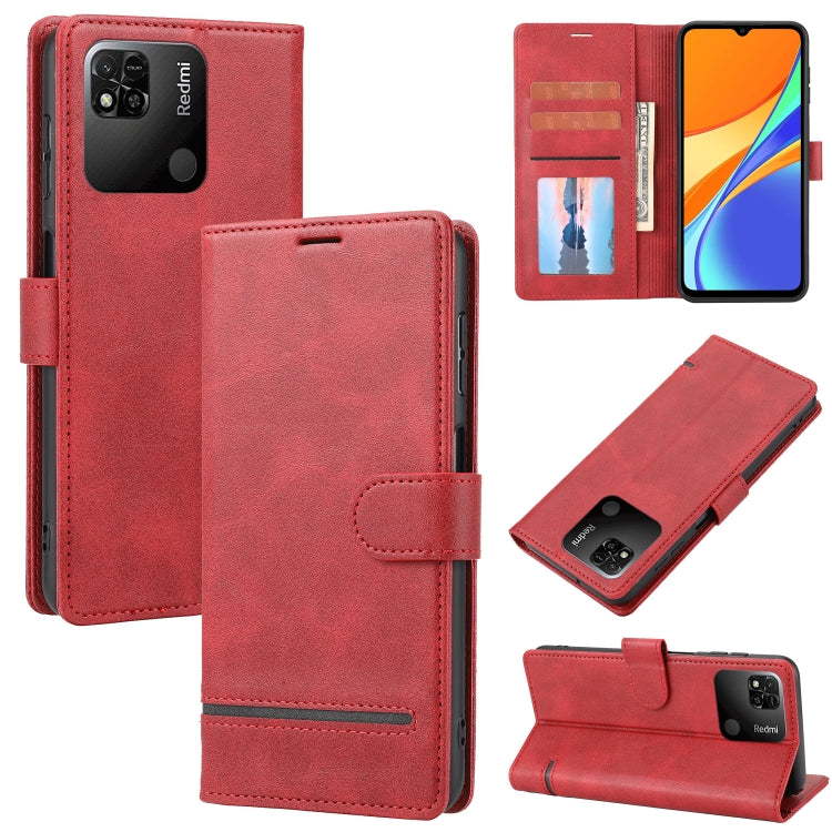 Custodia in pelle con flip a portafoglio per Xiaomi Redmi 9T, Redmi 10 4G, Redmi