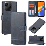 Custodia in pelle con flip a portafoglio per Xiaomi Redmi 9T, Redmi 10 4G, Redmi