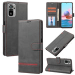Custodia in pelle con flip a portafoglio per Xiaomi Redmi Note 10/10S, Note 11
