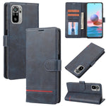 Custodia in pelle con flip a portafoglio per Xiaomi Redmi Note 10/10S, Note 11