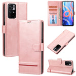 Custodia in pelle con flip a portafoglio per Xiaomi Redmi Note 10/10S, Note 11