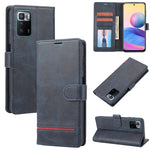 Custodia in pelle con flip a portafoglio per Xiaomi Redmi Note 10/10S, Note 11