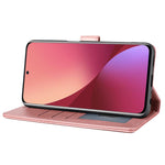 Custodia in pelle con flip a portafoglio per Xiaomi 12 Lite, 12 Pro, Poco F3 /