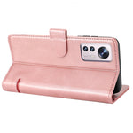 Custodia in pelle con flip a portafoglio per Xiaomi 12 Lite, 12 Pro, Poco F3 /