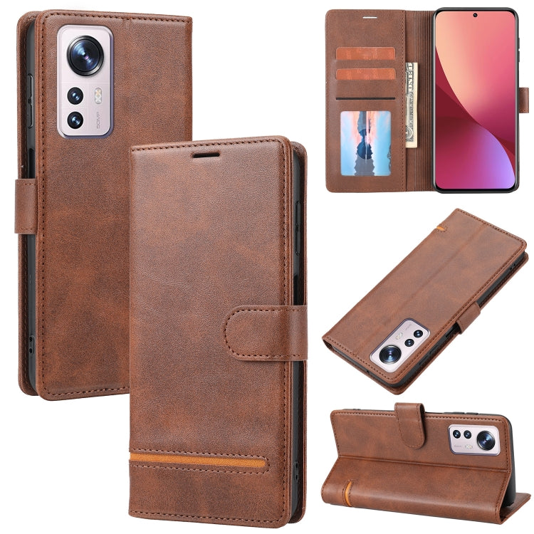 Custodia in pelle con flip a portafoglio per Xiaomi 12 Lite, 12 Pro, Poco F3 /