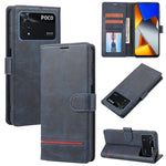Custodia in pelle con flip a portafoglio per Xiaomi 12 Lite, 12 Pro, Poco F3 /