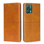 Custodia pelle magnetica con trama mucca per OPPO Realme 9 Pro, 9 Pro+, 9i/A36