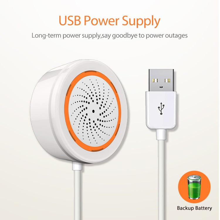 Sirena di allarme USB ZigBee 3.0 NEO NAS-AB02B - immagine 7
