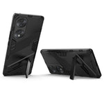 Custodia antiurto Punk Armor 2 in 1 con supporto invisibile per Honor 70 e Honor