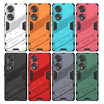 Custodia antiurto Punk Armor 2 in 1 con supporto invisibile per Honor 70 e Honor
