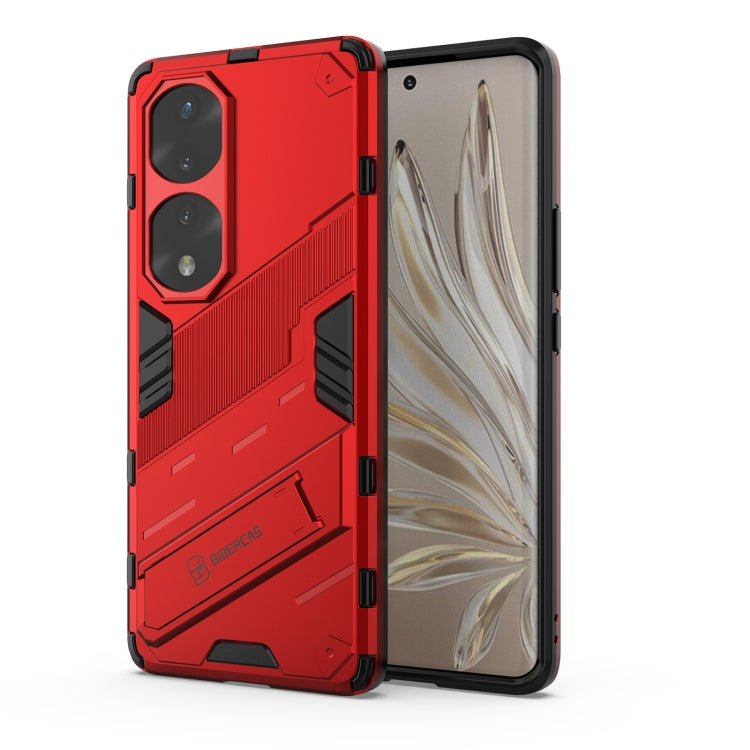 Custodia antiurto Punk Armor 2 in 1 con supporto invisibile per Honor 70 e Honor