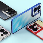 Custodia satinata elettrolitica per OPPO Reno8
