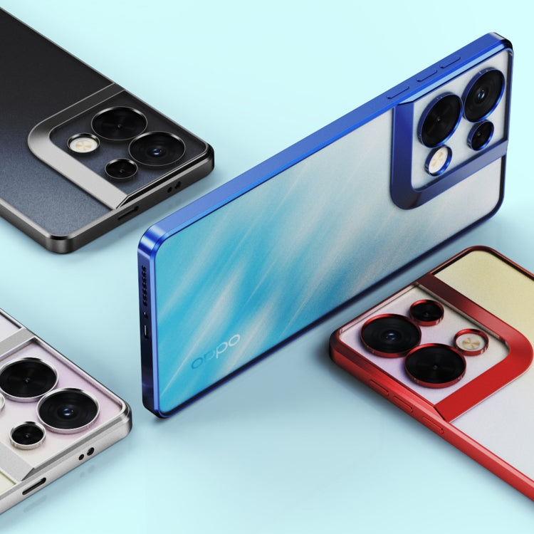 Custodia satinata elettrolitica per OPPO Reno8