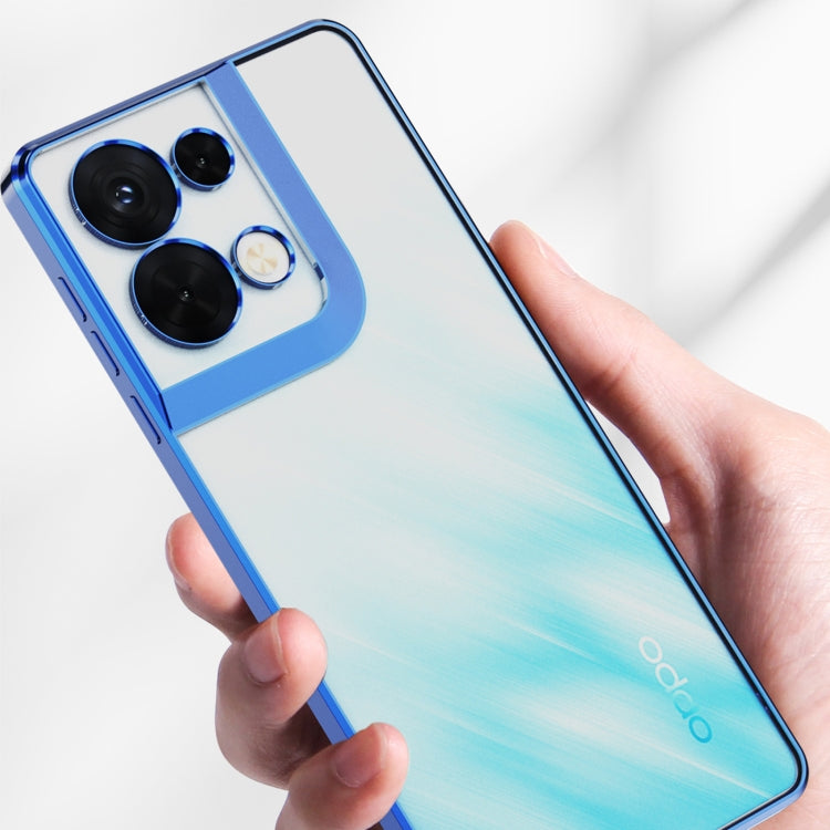 Custodia satinata elettrolitica per OPPO Reno8