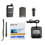 Radio portatile bidirezionale Retevis RT5R 144-146MHz 430-440MHz