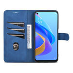 Custodia flip in pelle effetto vitello per OPPO A57 5G, Realme Q5i, V23 e OPPO