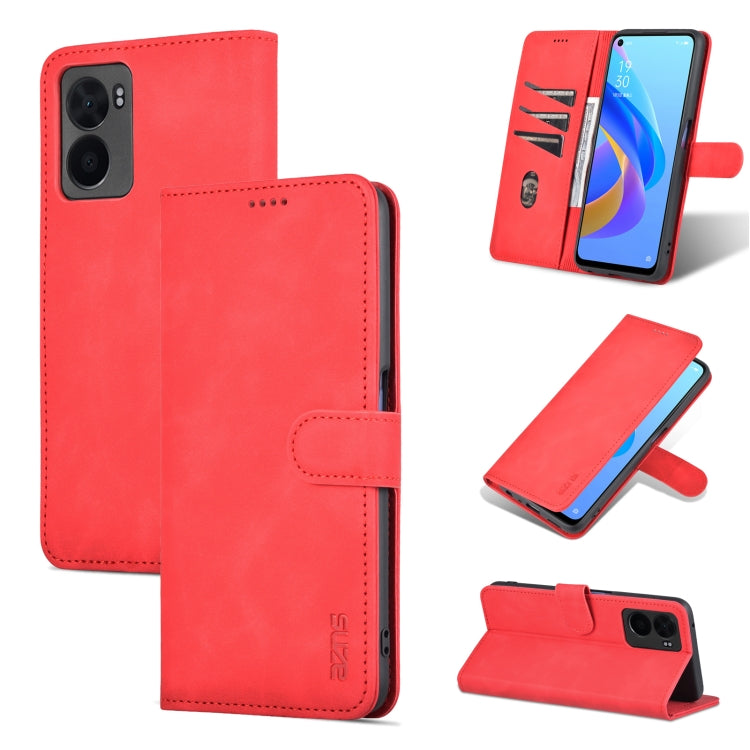 Custodia flip in pelle effetto vitello per OPPO A57 5G, Realme Q5i, V23 e OPPO
