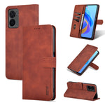 Custodia flip in pelle effetto vitello per OPPO A57 5G, Realme Q5i, V23 e OPPO