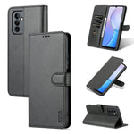 Custodia flip in pelle effetto vitello per OPPO A57 5G, Realme Q5i, V23 e OPPO