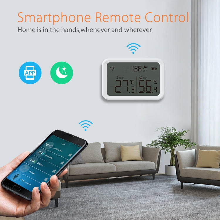 Sensore ambientale Zigbee NEO NAS-TH02B per temperatura, umidità e luce - immagine 4