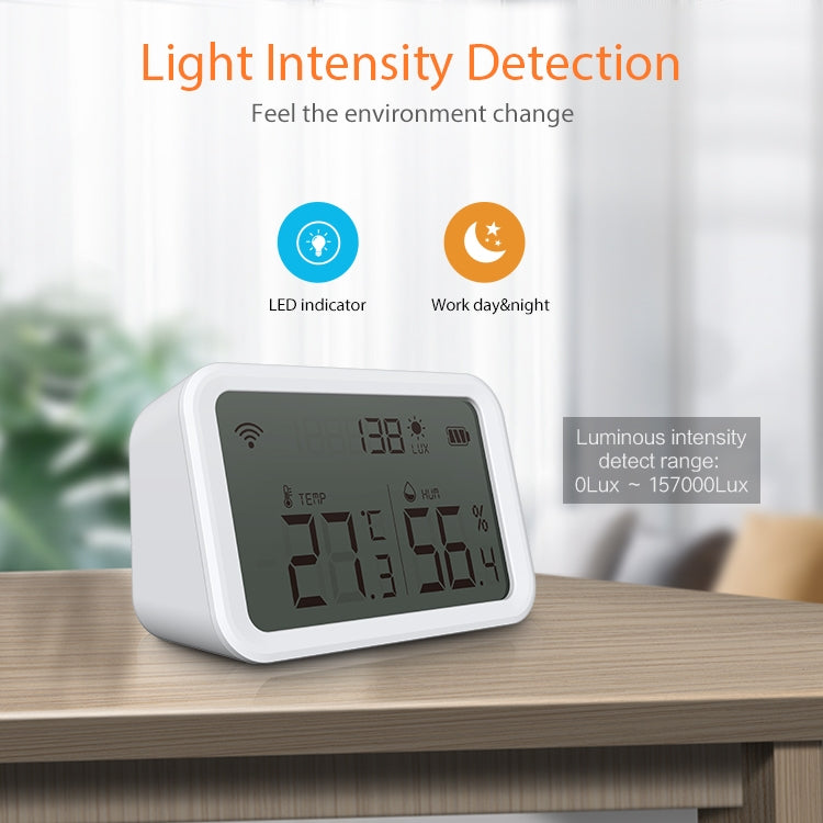 Sensore ambientale Zigbee NEO NAS-TH02B per temperatura, umidità e luce - immagine 6