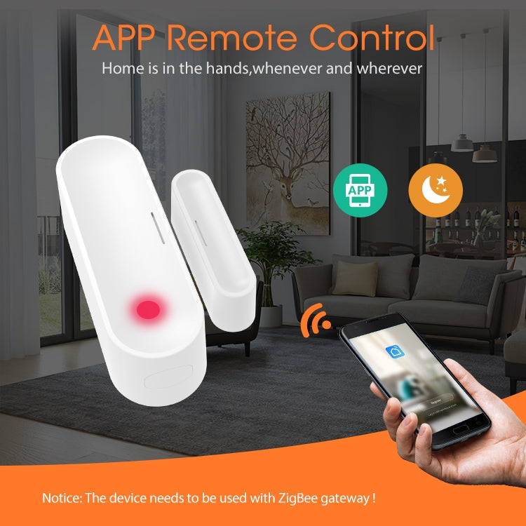 Sensore porta e finestra Zigbee NAS-DS07B con alimentazione USB - immagine 3