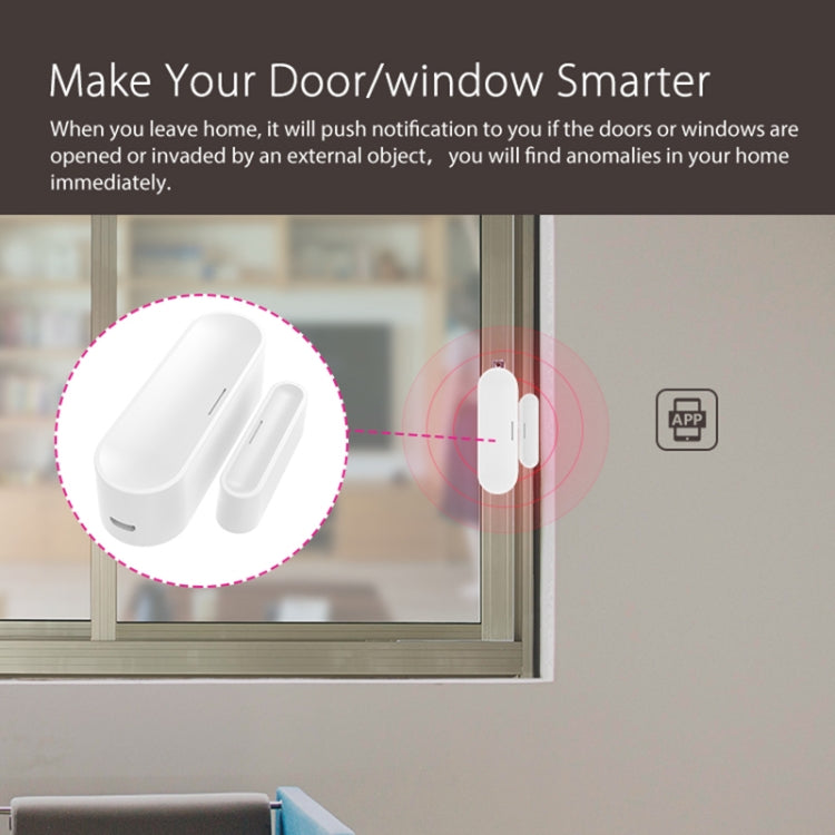 Sensore porta e finestra WiFi NEO NAS-DS07W con anti-manomissione - immagine 5