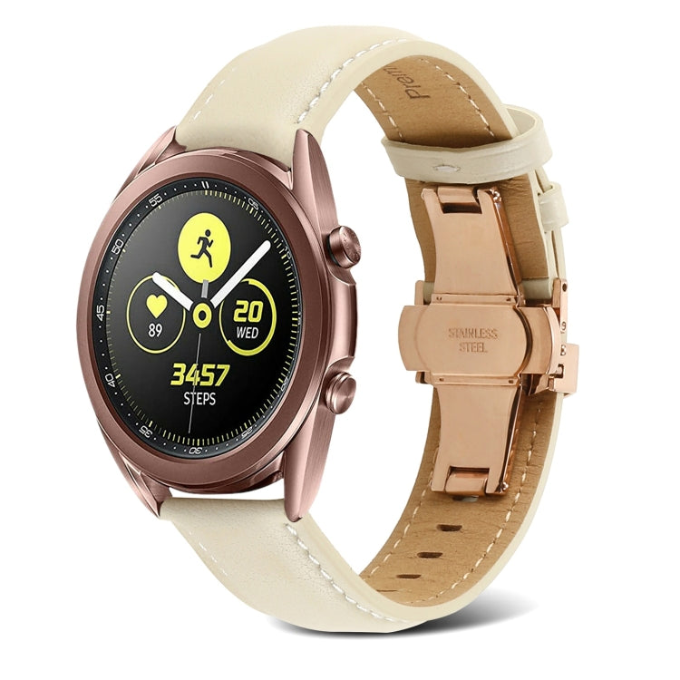 Cinturino in vera pelle per Samsung Galaxy Watch4 20mm