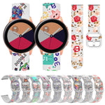 Cinturino in silicone TPU trasparente per Galaxy Watch4 e Huawei