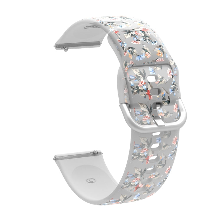 Cinturino in silicone TPU trasparente per Galaxy Watch4 e Huawei