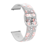 Cinturino in silicone TPU trasparente per Galaxy Watch4 e Huawei