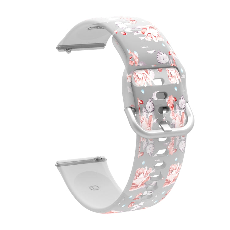 Cinturino in silicone TPU trasparente per Galaxy Watch4 e Huawei