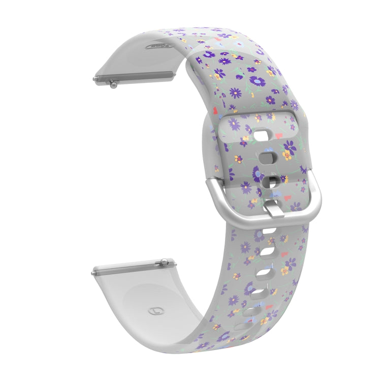 Cinturino in silicone TPU trasparente per Galaxy Watch4 e Huawei