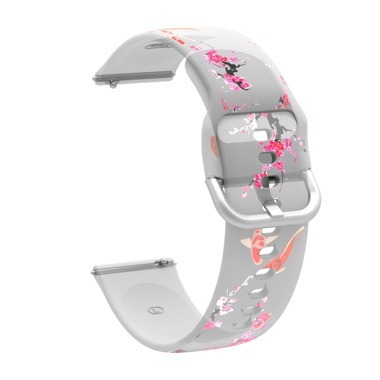 Cinturino in silicone TPU trasparente per Galaxy Watch4 e Huawei