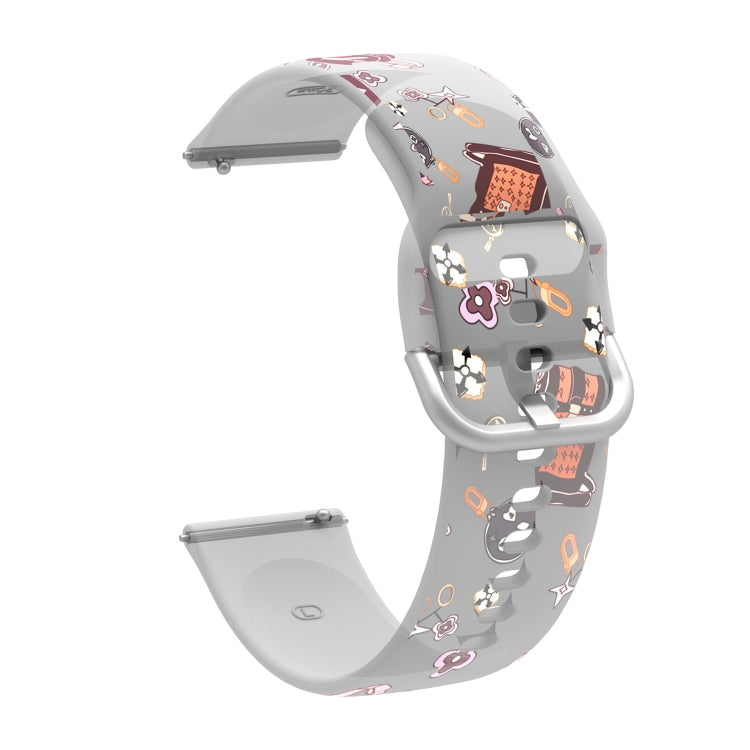 Cinturino in silicone TPU trasparente per Galaxy Watch4 e Huawei