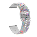 Cinturino in silicone TPU trasparente per Galaxy Watch4 e Huawei