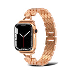 Cinturino metallo rombo a forma di D per Apple Watch