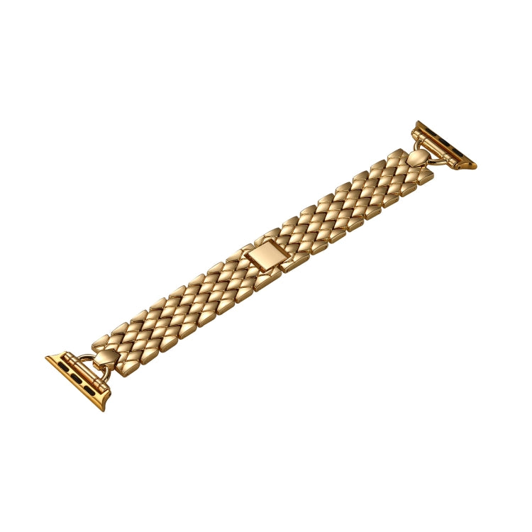 Cinturino metallo rombo a forma di D per Apple Watch