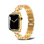 Cinturino metallo rombo a forma di D per Apple Watch