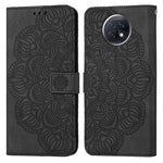 Custodia pelle flip goffrata con mandala per Xiaomi Redmi Note 8 Pro, 8T, 9, 9
