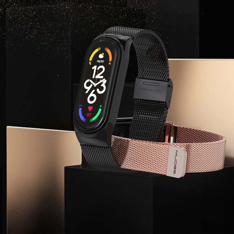 Cinturino metallo MIJOBS CS Milano per Xiaomi Mi Band 7
