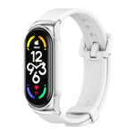 Cassa metallo con cinturino silicone per Xiaomi Mi Band 7