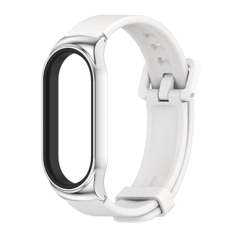 Cassa metallo con cinturino silicone per Xiaomi Mi Band 7