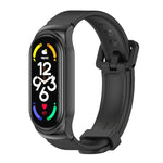 Cassa metallo con cinturino silicone per Xiaomi Mi Band 7