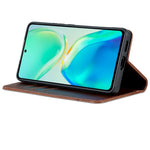 Custodia magnetica in pelle PU per vivo S15 con supporto e porta carte - immagine 4