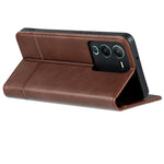 Custodia magnetica in pelle PU per vivo S15 con supporto e porta carte - immagine 5