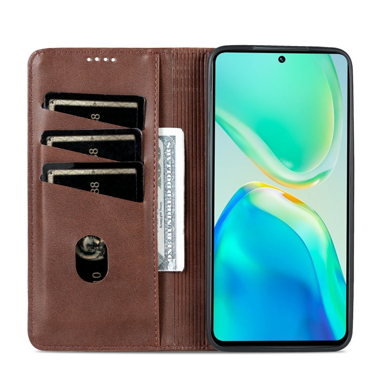 Custodia magnetica in pelle PU per vivo S15 con supporto e porta carte - immagine 6