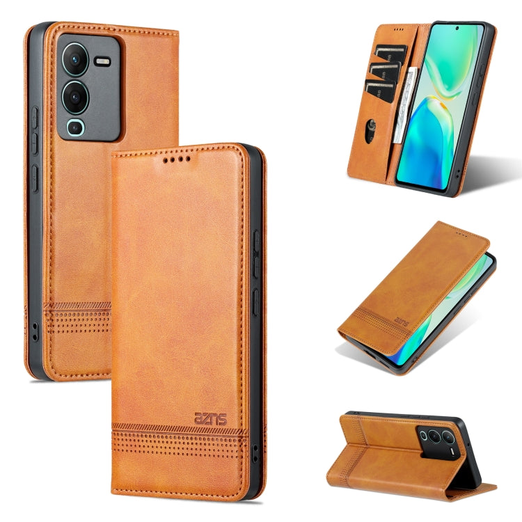 Custodia magnetica in pelle PU per vivo S15 con supporto e porta carte - immagine 8