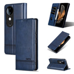 Custodia per telefono in pelle con texture di vitello magnetica AZNS, For vivo X200 Pro, For vivo Y300 Pro, For vivo S19 Pro, For vivo S19